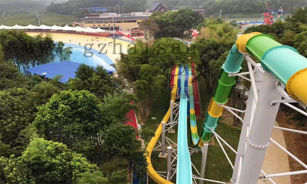 如何设计水上乐园的水上滑梯水回收设备？